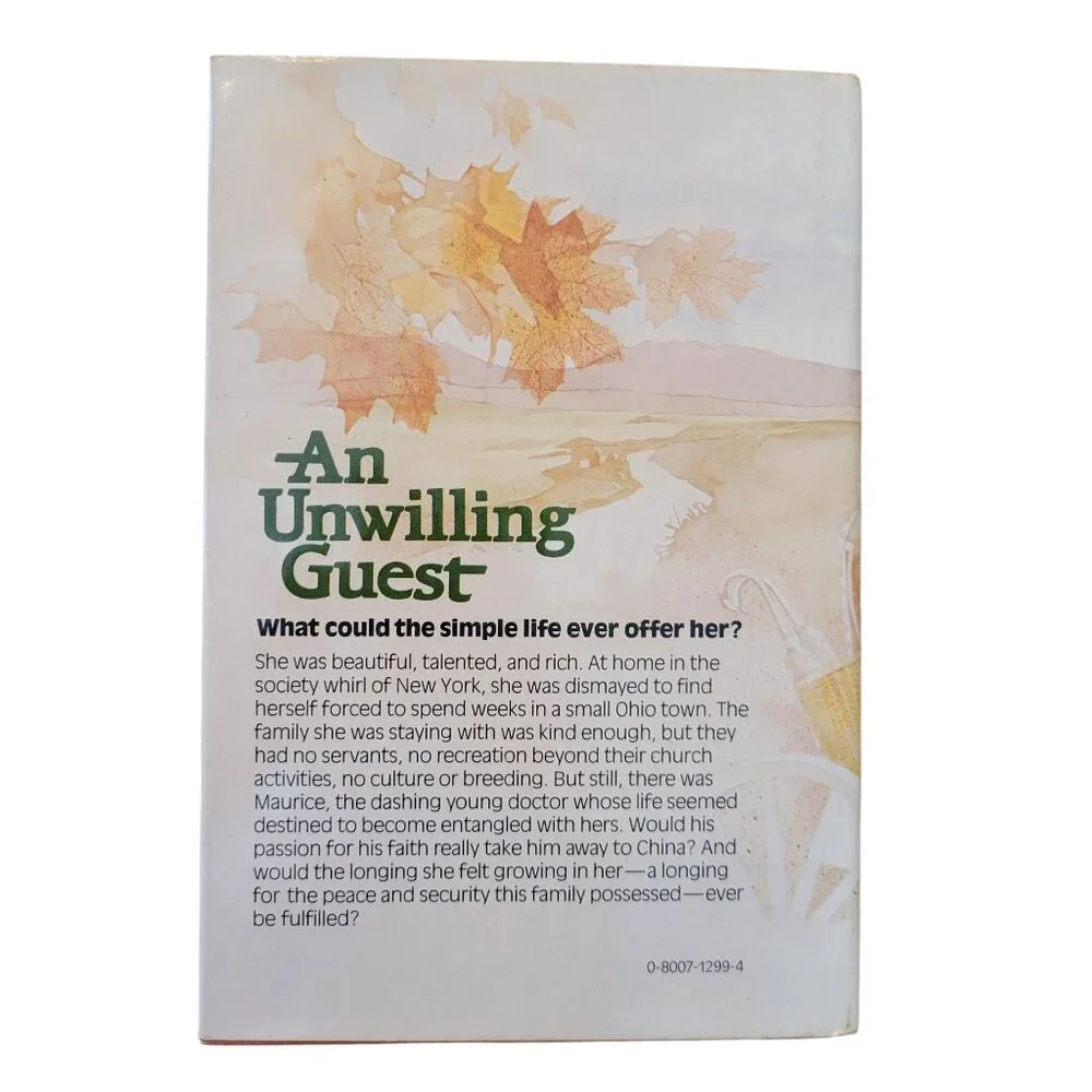 Grace Livingston Hill An Unwilling Guest Hardcover Book 1990 Revell Classic Seri